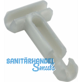 Mittelverbinder Kunststoff Silber