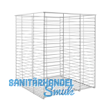 VS Allzweckkorb 380 x 460 x 380 mm Stahldraht Silber