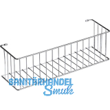 VS Putzmittelkorb 332 x 100 x 105 mm Stahldraht Silber