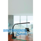 EGLO Schreibtischleuchte Laroa schwarz Klemmbefestigung