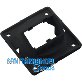 BERKER Integro Flow/Pure Tr�gerplatte f�r Mini Jack Eins�tze schwarz gl�nzend