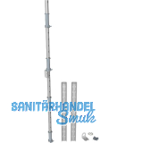 KESSEB�HMER Le Mans II Achsrohr 1250 mm Silber