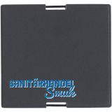 EVOline Wechselmodul Blinddeckel schwarz