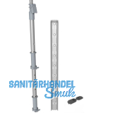 KESSEB�HMER Le Mans II Achsrohr 600 - 750 mm Silber