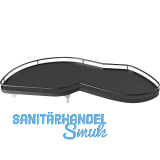 KESSEB�HMER Le Mans II Einh�ngetablare Anthrazit 500 links