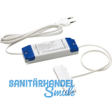 DOMUS LINE LED-Netzger�t SLD30, 24 V/DC, dimmbar, 9-fach Verteiler, 30 W