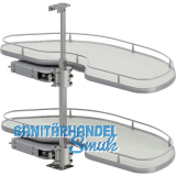 VS Cornerstone Maxx Eckauszug Premea EH 650/KB 1000/FB 500 mm rechts Silber