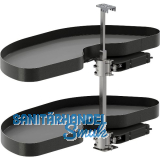 VS Cornerstone Maxx Eckauszug Planero EH 650/KB 1000/FB 500 mm links Lava