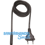 DOMUS LINE Anschlussleitung schwarz zu Unterbauleuchte Wolf 2000 mm