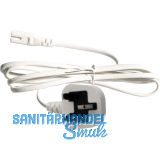 L&S Anschlussleitung 2 m mit UK-Stecker zu MEC Lite Netzger�t