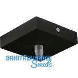 EGLO Deckenbaldachin Tacito eckig schwarz