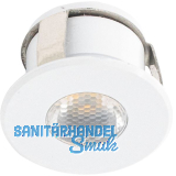 SIRO LED Einbauleuchte SL-Mono Mini Spot 4000K neutralwei�, wei� matt