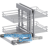 VS COR Flex Eckauszug Set Saphir KB 900 mm Silber