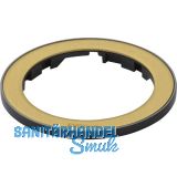 EVOline One Abdeckring schwarz/messingfarbig