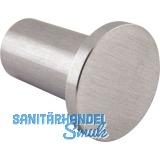 Mantelhaken Divanno � 22 mm, Tiefe 30 mm, Edelstahl geb�rstet