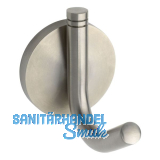 Mantelhaken Jaina Rosette � 57 mm, H�he 80 mm, Edelstahl geb�rstet