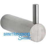 Mantelhaken Tauri � 25 mm, H�he 50 mm, Tiefe 100 mm, Edelstahl geb�rstet