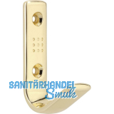 Mantelhaken Gamma Breite 18 mm, H�he 69 mm, ZN vermessingt poliert