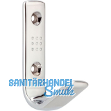 Mantelhaken Gamma Breite 18 mm, H�he 69 mm, ZN verchromt poliert