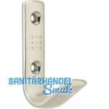 Mantelhaken Gamma Breite 18 mm, H�he 69 mm, ZN Edelstahl Effekt