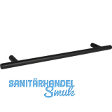 Handtuchhalter Bunos Breite 500 mm, Stahl schwarz matt