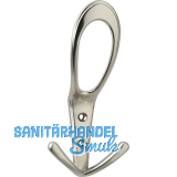 Huthaken Deneb Breite 76 mm, H�he 160 mm, ZN Edelstahl Effekt