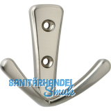 Mantelhaken Deneb Breite 76 mm, H�he 71 mm, ZN Edelstahl Effekt