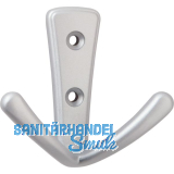 Mantelhaken Deneb Breite 76 mm, H�he 71 mm, ZN alufarbig