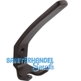 Huthaken Amun Breite 57 mm, H�he 150 mm, Kunststoff braun