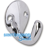 Mantelhaken Epsilon Breite 27 mm, H�he 37 mm, ZN verchromt poliert
