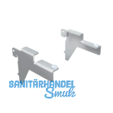 Ladenbausystem Single/Twin Konsole f�r Glas 100 mm grau