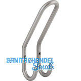 Huthaken Nora Breite 51 mm, H�he 192 mm, Edelstahl unbehandelt