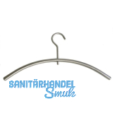 Kleiderb�gel Pachet drehbar, ohne Hosensteg, Edelstahl geb�rstet