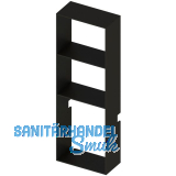 L&S Sign Modul vertikal H: 880 mm B: 300 mm schwarz