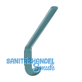 Huthaken HEWI 477.90.070 Breite 22 mm, H�he 163 mm, Polyamid aquablau gl�nzend