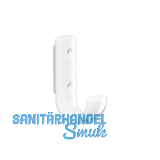 Mantelhaken HEWI 477.90.060 H�he 72 mm, Polyamid reinwei� gl�nzend