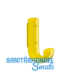 Mantelhaken HEWI 477.90.060 H�he 72 mm, Polyamid senfgelb gl�nzend