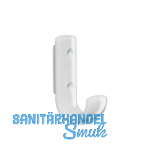 Mantelhaken HEWI 477.90.060 H�he 72 mm, Polyamid lichtgrau gl�nzend