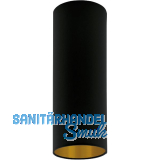 EGLO Schirm Pasteri Pro � 150 H 160 mm Textil schwarz/gold