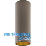 EGLO Schirm Pasteri Pro � 150 H 160 mm Textil taupe/gold