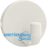 Mantelhaken HEWI 801.90.010 H�he 40 mm, Polyamid reinwei� gl�nzend