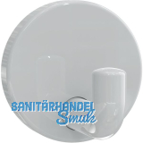 Mantelhaken HEWI 801.90.010 H�he 40 mm, Polyamid lichtgrau gl�nzend