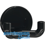 Mantelhaken HEWI 477.90.025 H�he 50 mm, Polyamid tiefschwarz gl�nzend