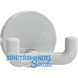 Mantelhaken HEWI 477.90.025 H�he 50 mm, Polyamid lichtgrau gl�nzend