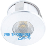 SIRO Einbauleuchte SL-Mono Mini08 Spot 4000K neutralwei�, alufarbig