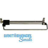 Kleiderb�gelhalter-Auszug 400 mm Stahl vernickelt