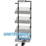 VS TAL Gate Hochschrankauszug Set Classic 1450 - 1700 mm KB 600 mm Lava