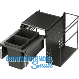 VS ENVI Water Abfalltrennsystem KB 600 mm 2 x 10 L Lava