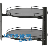 VS COR Wheel Pro Eckschrank-Drehboden Premea 4/4-Kreis KB 800 mm Lava