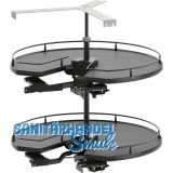 VS COR Spin Eckschrank-Drehboden KB 800 mm Lava